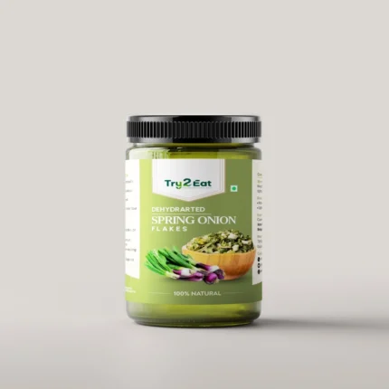 TRY2EAT Spring Onions Flakes | 100% Natural | Vegan | No Additives | 50g