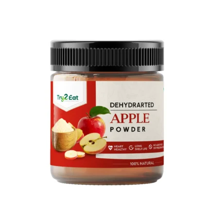 TRY2EAT Apple Powder | 100% Natural | Vegan | No Additives | 100g